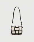 Two-Tone Canvas Bag — front view, RABUKO